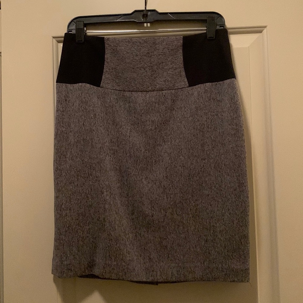 Black Lined skirt from The Limited